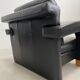 Vintage Streamline Black Leather Armchair, 1980/90s