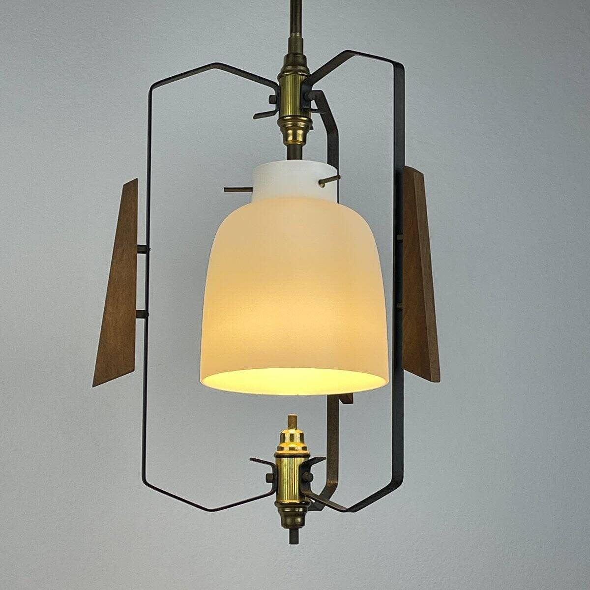 Vintage pendant lamp by Stilnovo, Italy, 1950s.