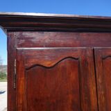 Antique Louis Philippe wardrobe in walnut