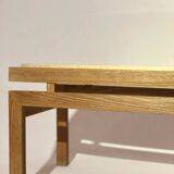 Travertine coffee table