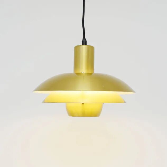 Golden Belux lamp, Denmark, 1970s