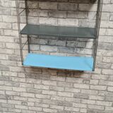 Wall shelves in metal 60s 70s