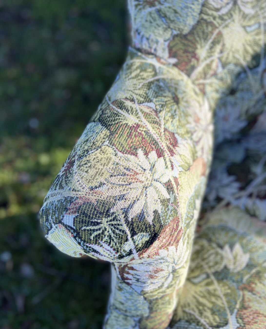 Napoleon III style bench completely renovated