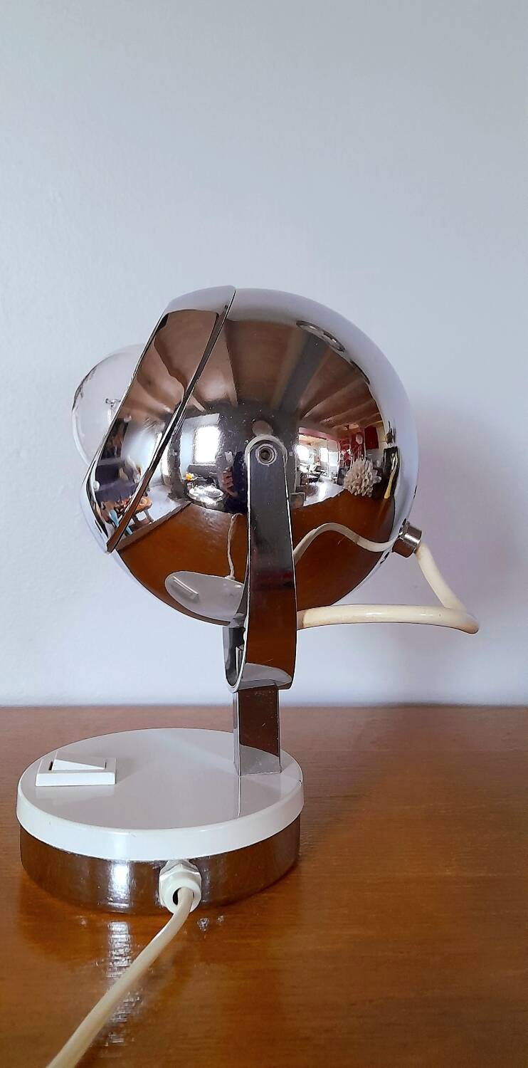 Lampe à poser,space age  eye Ball 70s