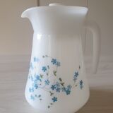 Pitcher Arcopal forget-me-not 70s