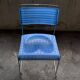 Lot of Spilimbergo stackable chairs – Chrome Steel and Moulded Plastic