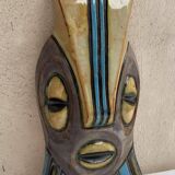 Masque africain en céramique