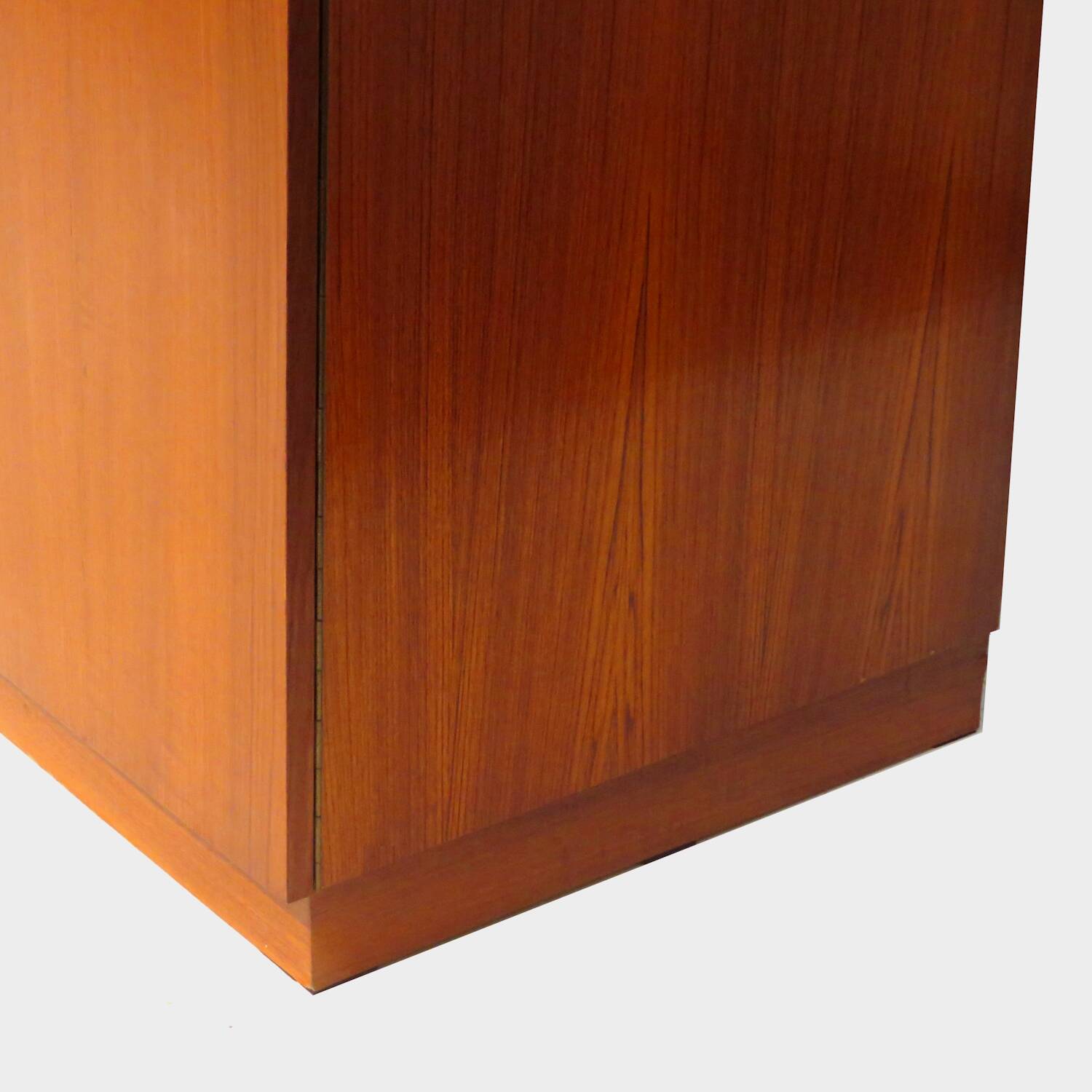 Large vintage mid century modern XL wardrobe in teak, 1960s