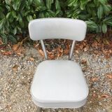 Vintage Skaï office chair