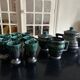 Petit Masse Morvan tea set (8 cups, teapot, sugar bowl, milk jug)