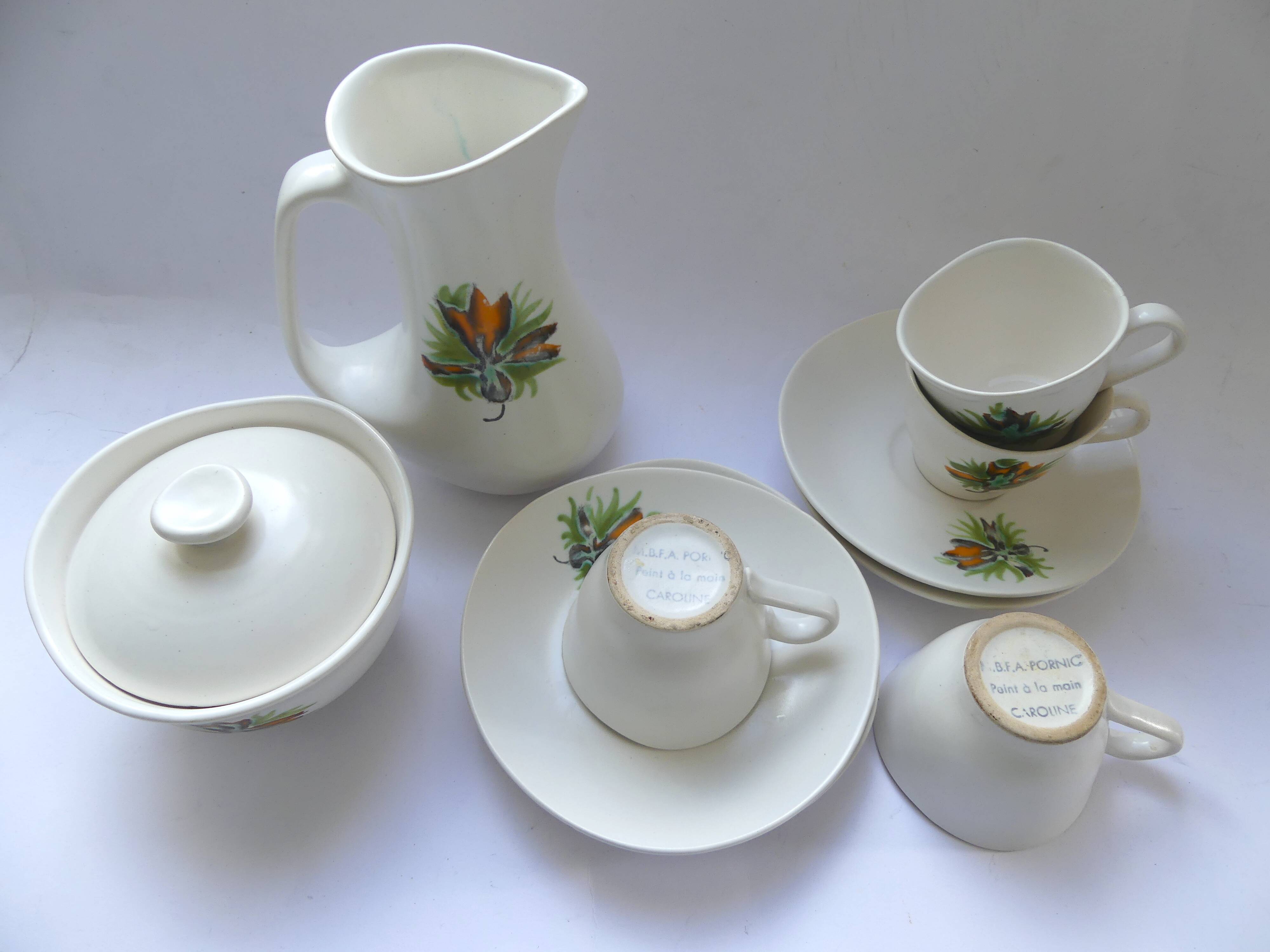 Mbfa pornic coffee set