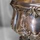 Set of 4 antique silver salt cellars