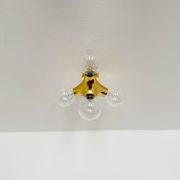 1 of 2 Sputnik Gemini Flush Lamps by Gebrüder Cosack