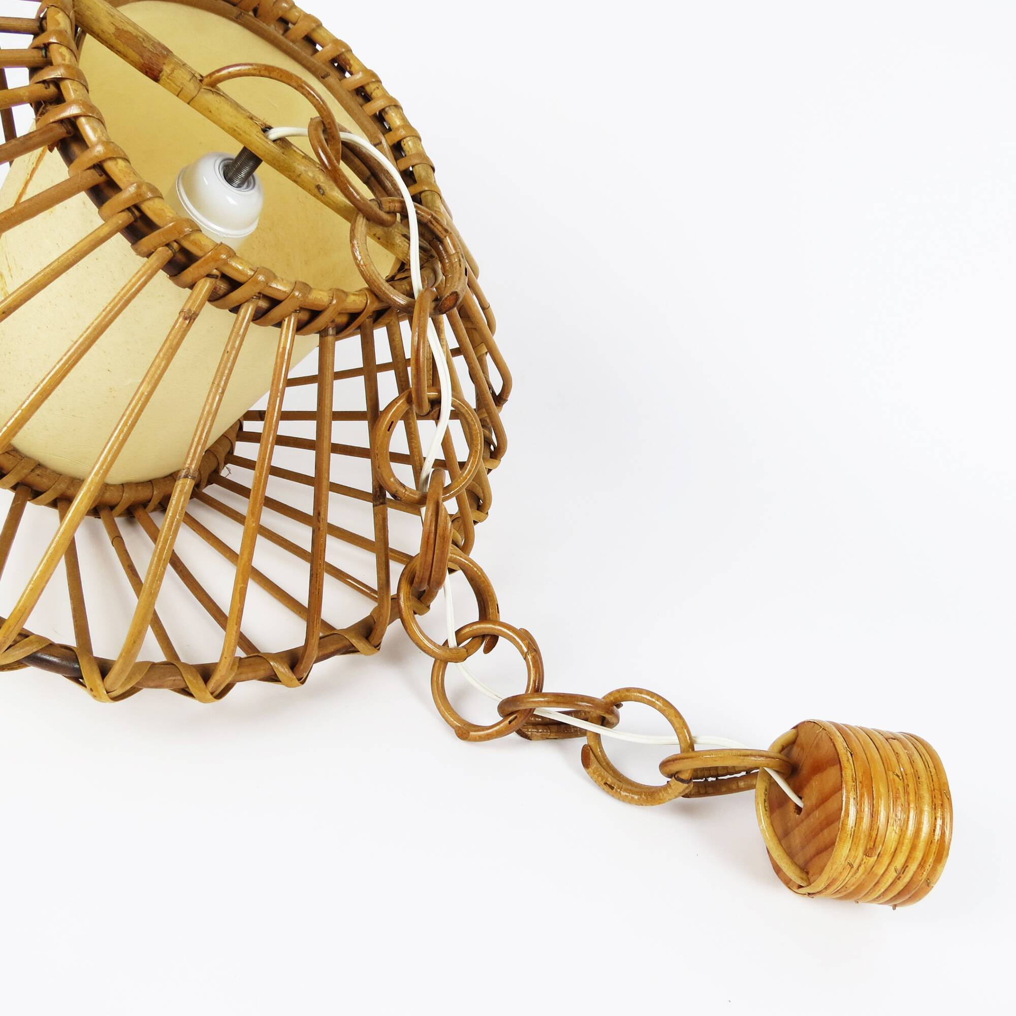Bamboo pendant, 1970s