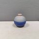 A small, round, beautiful ceramic vase from Denmark, dating from the 1980s.