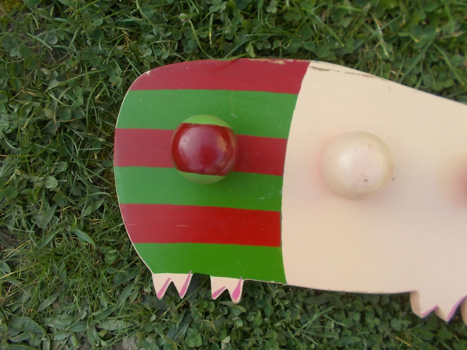 Coat rack, vintage wooden coat hook.