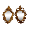 Italian gilded mirrors, set of 2