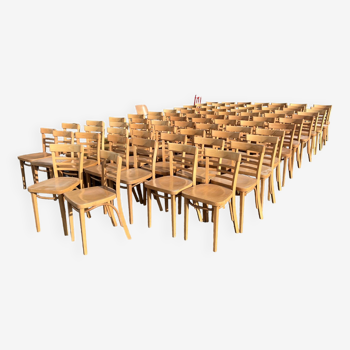 Set of 79 bistro chairs