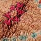Peach Vintage Moroccan Rug 170 x 230 cm, Berber Wool Rug, Handmade Boho Rug