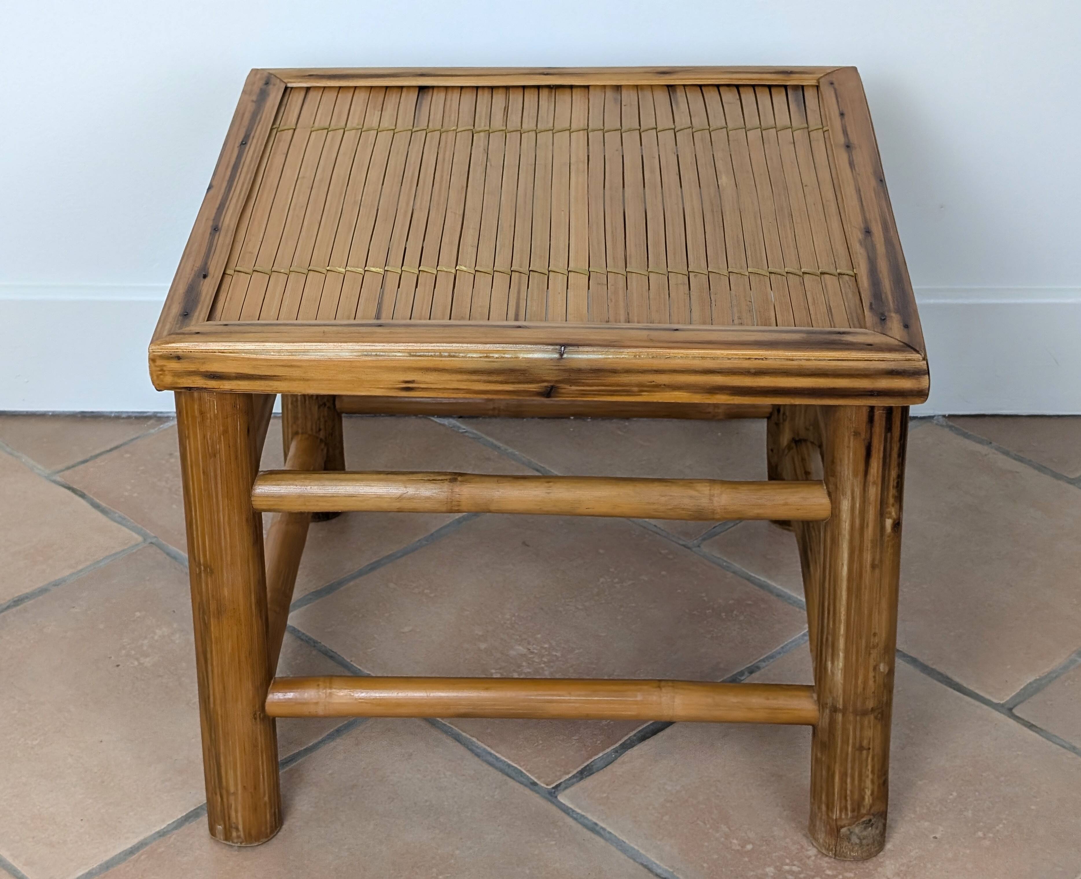 Chevets / bouts de canapé bambou