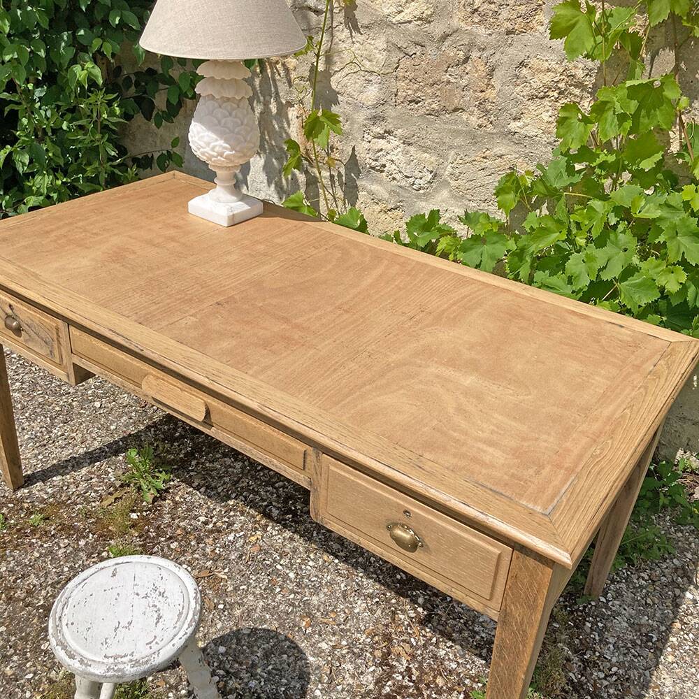 50s oak desk