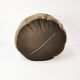 Patchwork leather pouf, Germany 1970s
