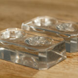 Pair of crystal salters