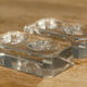 Paire de salerons en cristal