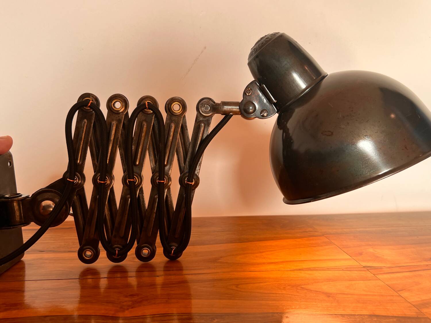 Kaiser Idell accordion lamp