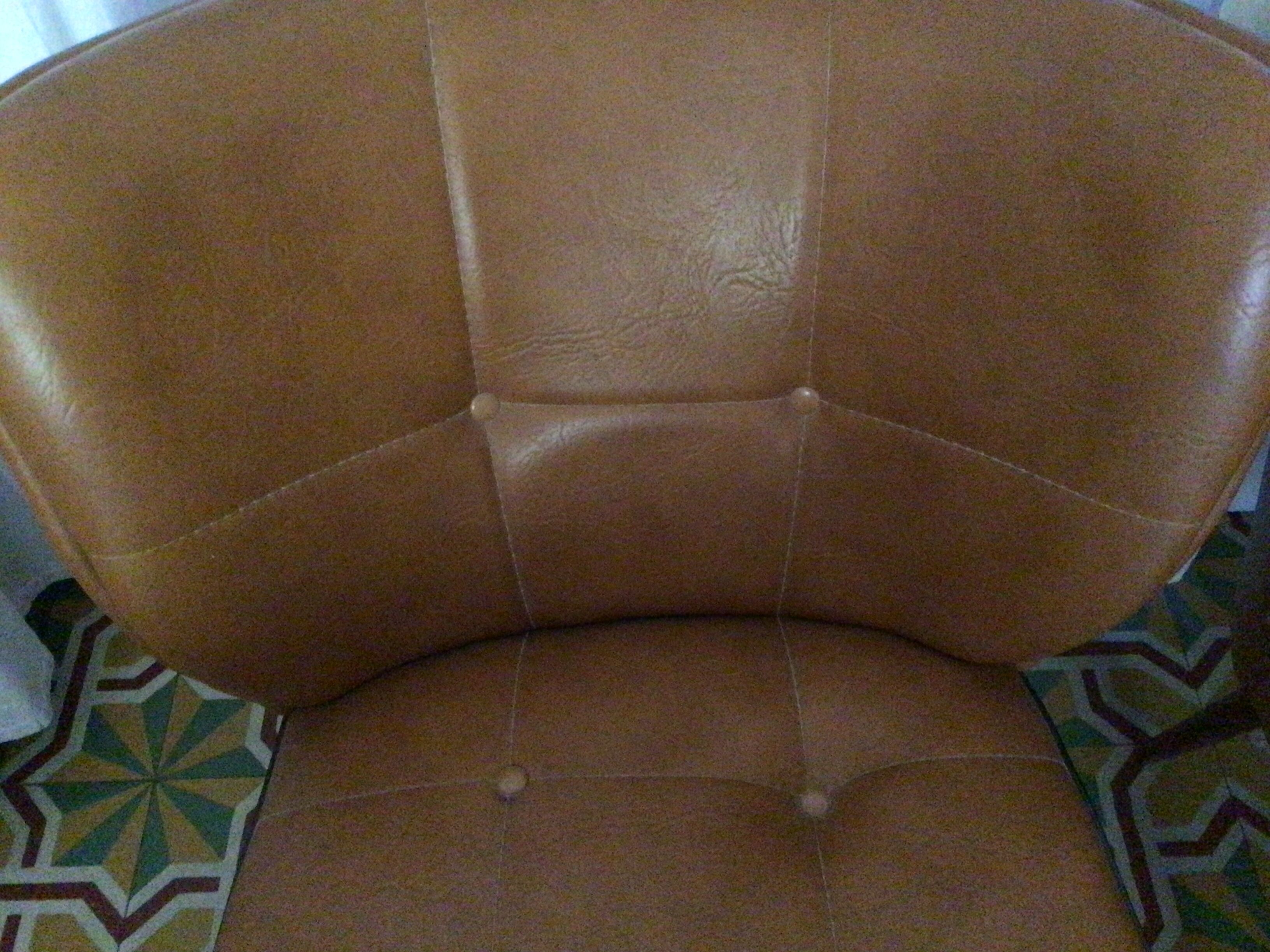 Paire de fauteuils vintage cocktail