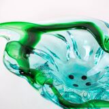 Platter, Murano glass, Italian design, 1960s, made in Italy