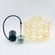Mid-Century Amber Bubble Glass Ceiling Light by Helena Tynell for Limburg, Germany, 1960s