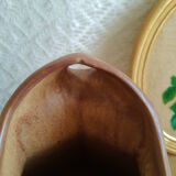 Hexagonal pitcher in morvan flamed sandstone - vintage