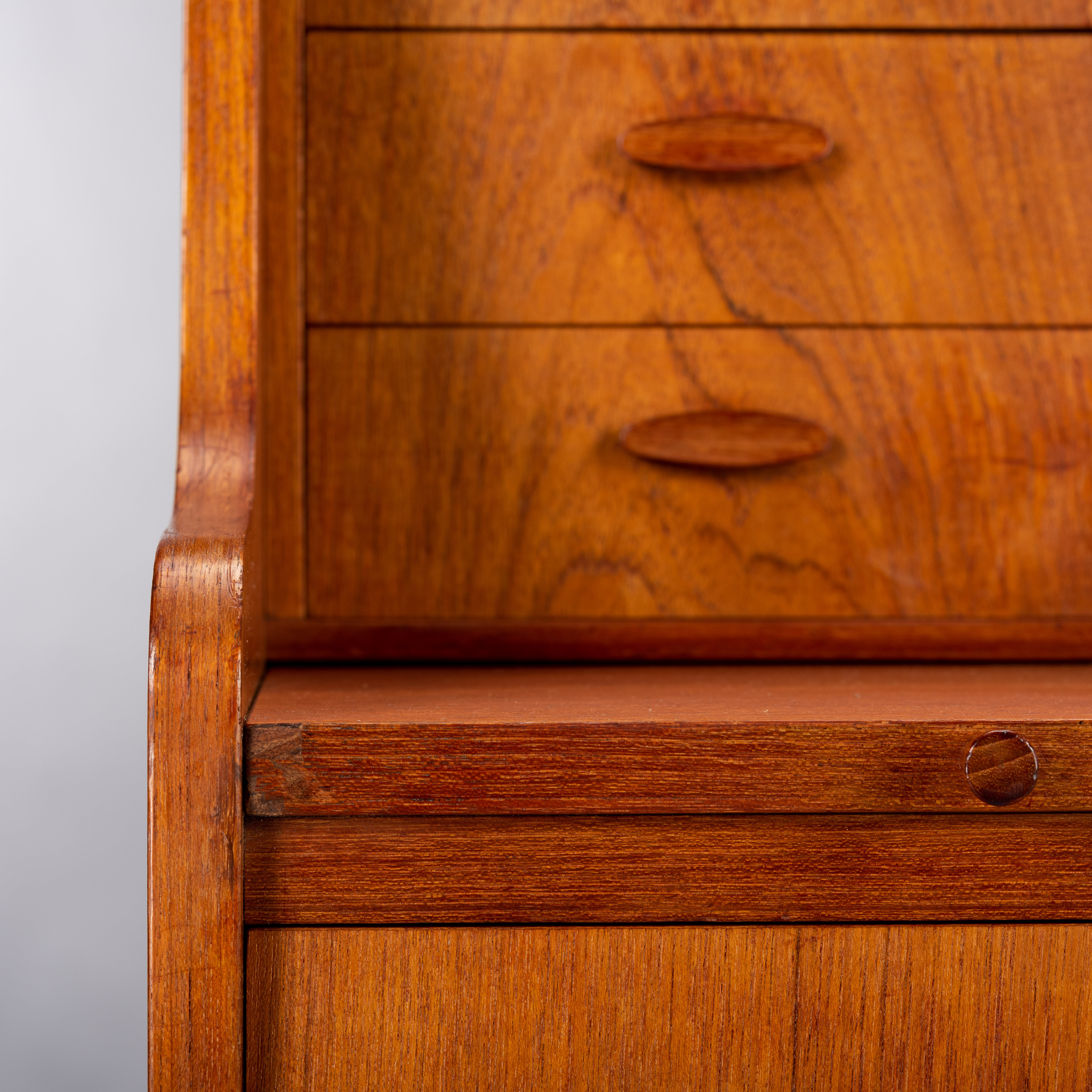 Mid-century danish teak secretaire from Storgaard Nielsens Møbelfabrik, 1960s