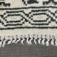 Paire de tapis marocains en laine fait main - 1m18x60cm.