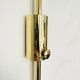 Set of 2 1970s Brass Lesan Wall Lamps by Florian Schulz