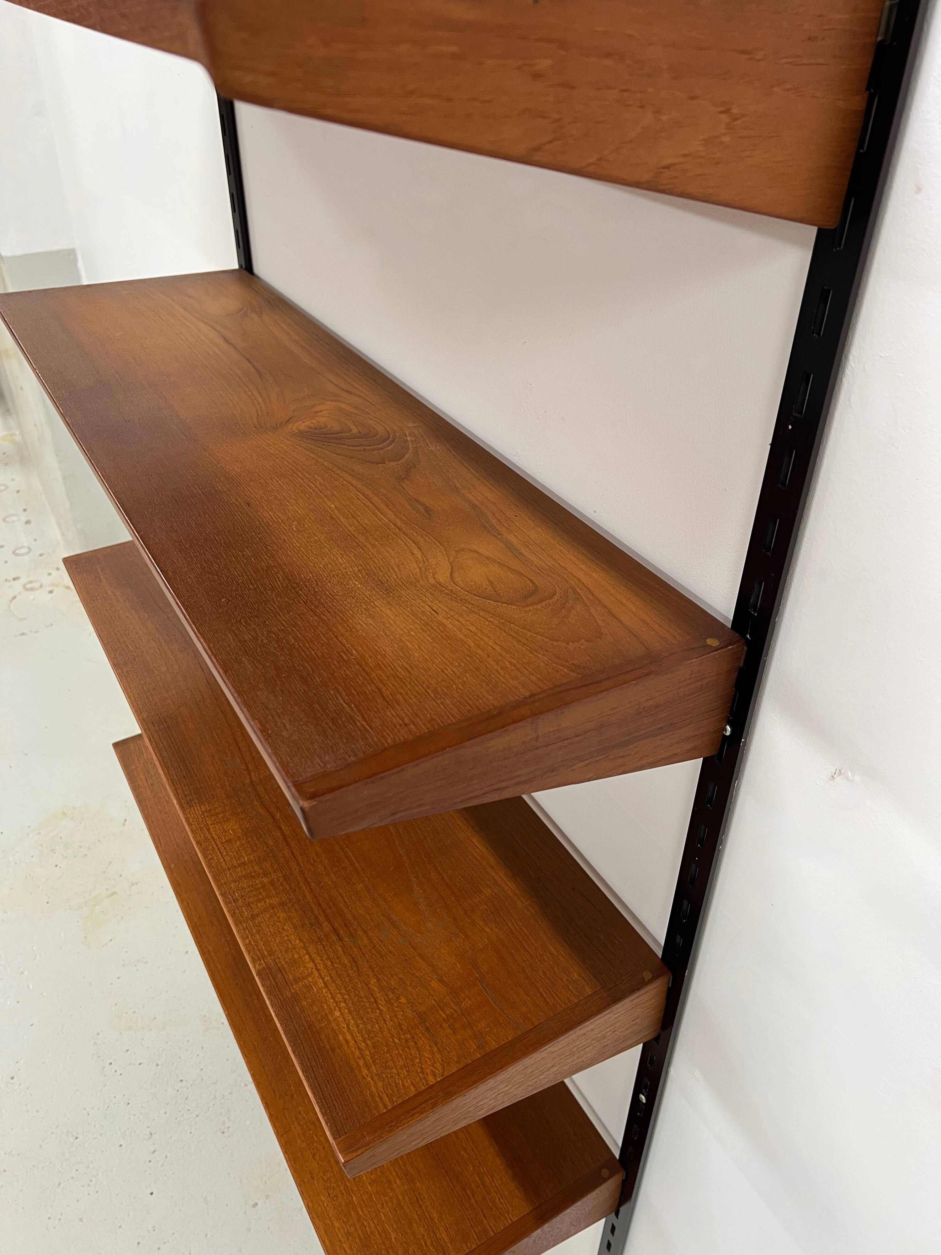 Teak Shelving By Kai Kristiansen For Feldballes, 1960s