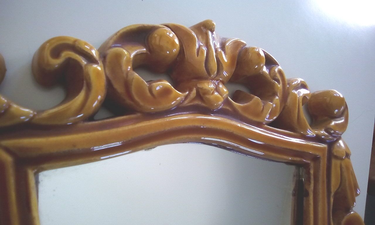 Ceramic mirror - 40x20cm