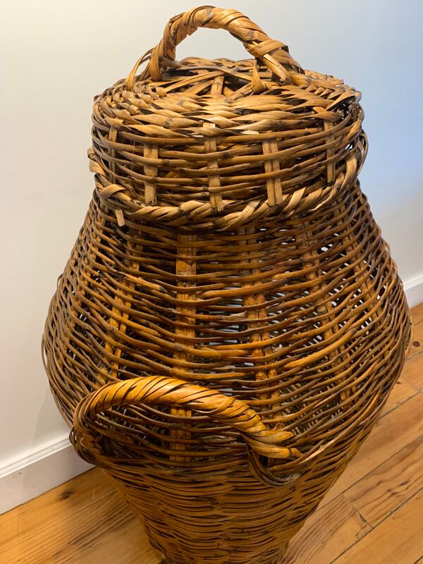 Amphore en osier