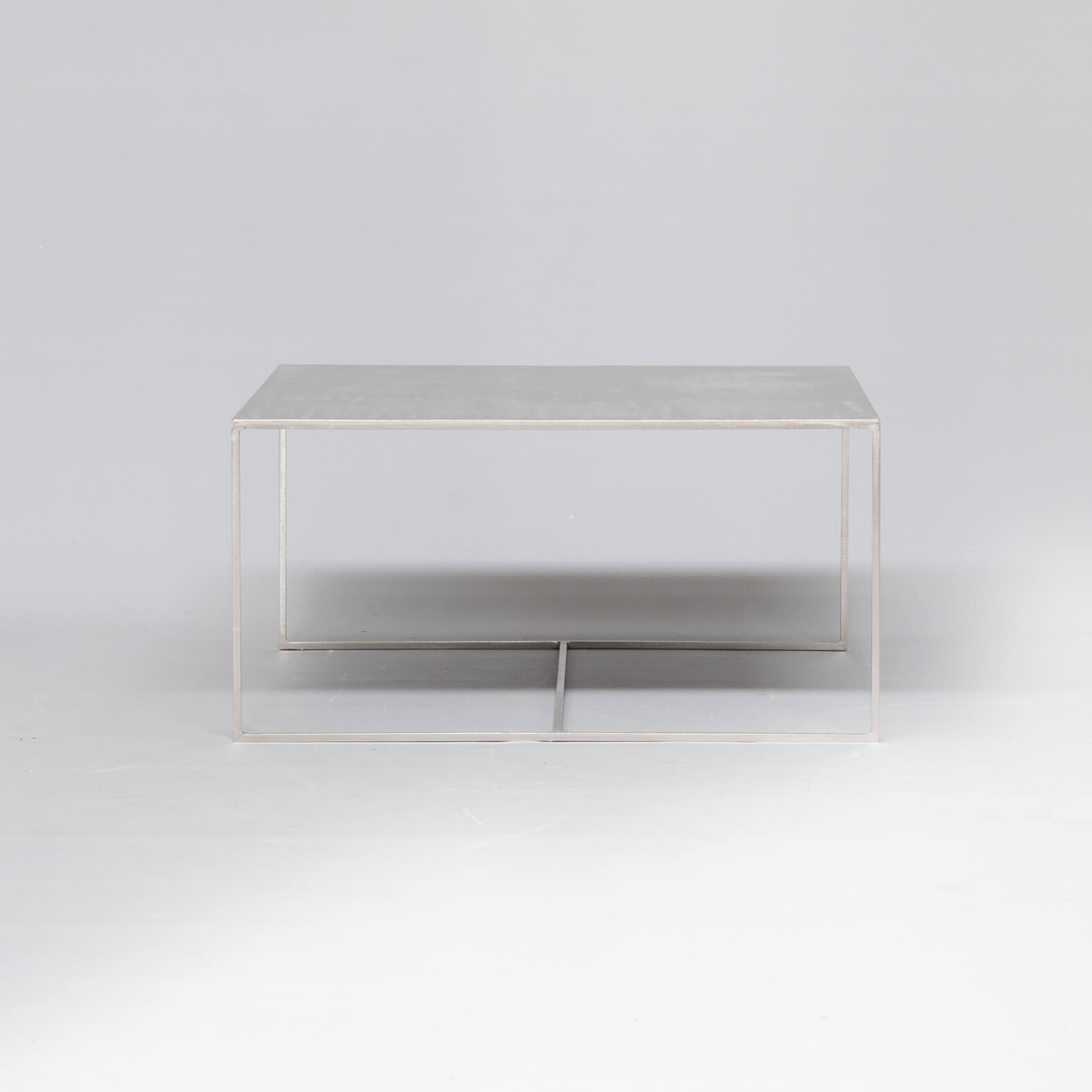 Rodolfo Dordoni ‘duchamp’ metal coffee table for Minotti