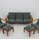 Living room oak set ,finland 1960