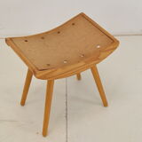 Mid-century Footstool or Stool, in 1985