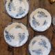 4 assiettes terre de fer