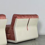 Paire de chauffeuses Amanta par Mario Bellini pour B&B Italia années 1960