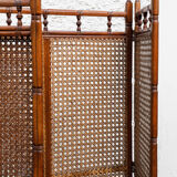 Canne walnut screen
