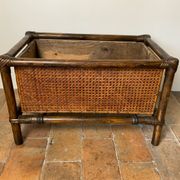 Bamboo and cane planter