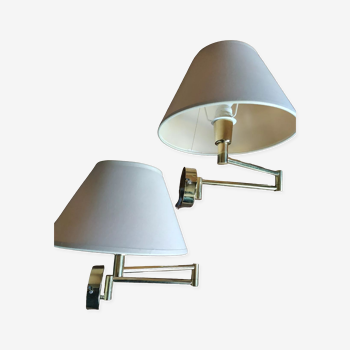 Articulated wall lamps