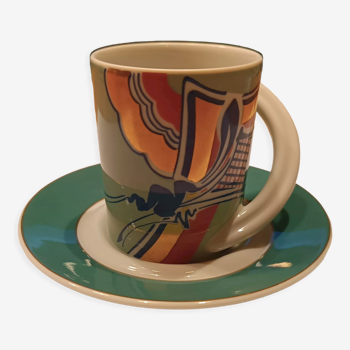 Tasse Rosenthal N°1 et soucoupe N°9 numérotées