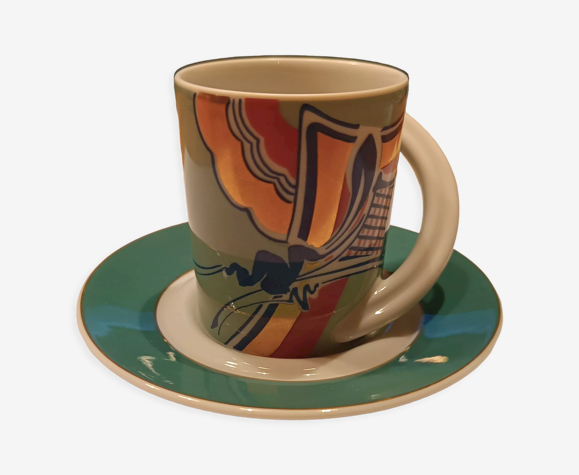 Tasse Rosenthal N°1 et soucoupe N°9 numérotées