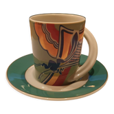 Tasse Rosenthal N°1 et soucoupe N°9 numérotées
